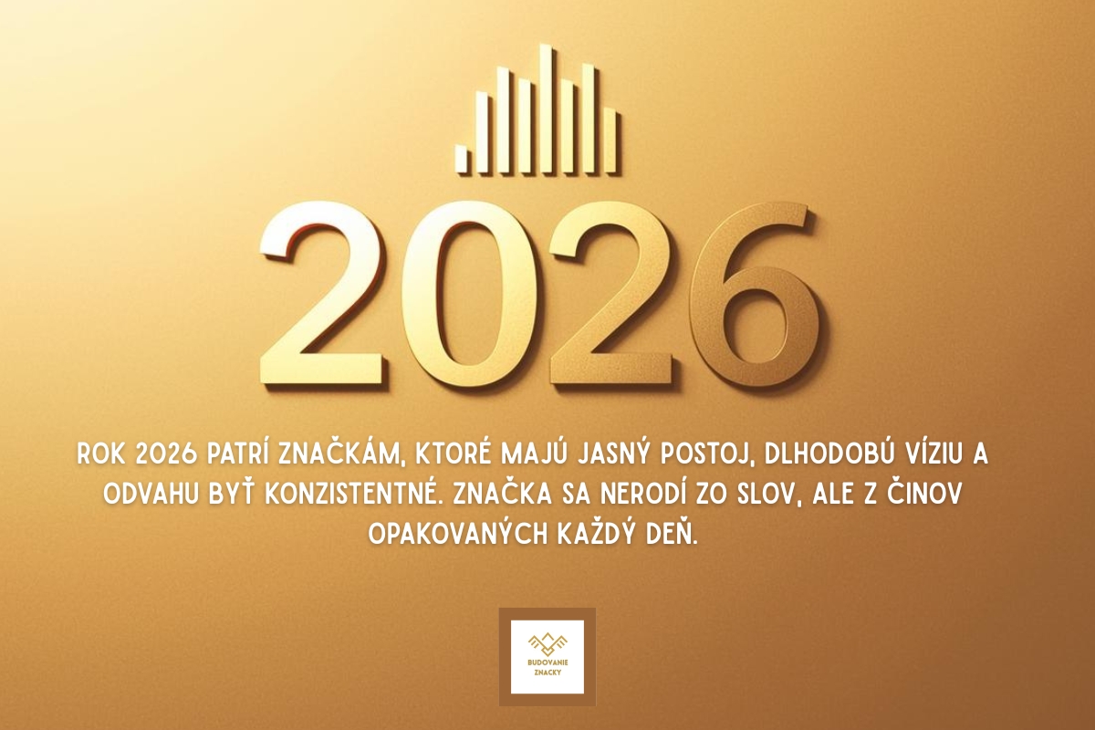 Šťastný nový rok 2026 - Budovanie znacky